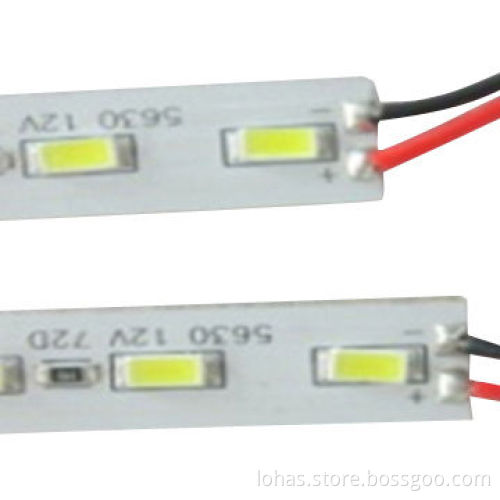 SMD 5630 LED Rigid Lightbar, Bare Board and Aluminum Groove are Available, CE certified,safe,green.